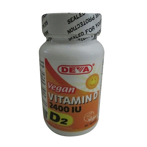Deva Nutrition Vegan Vitamin D 2400 Iu Tablets - 90 Ea